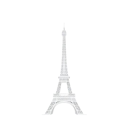 Eiffel Tower line illustration