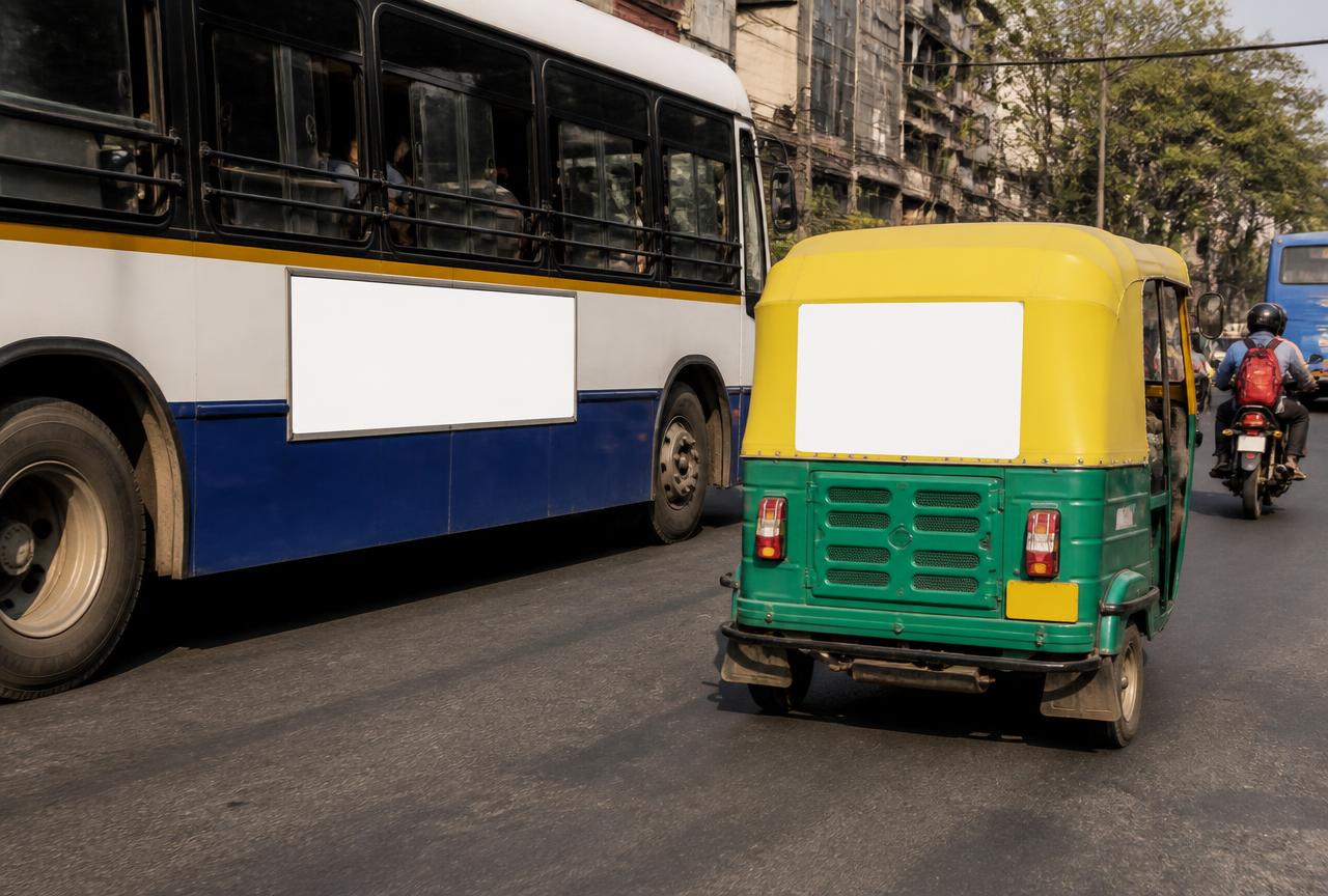 Transit Advertising services by Brand Sarthi